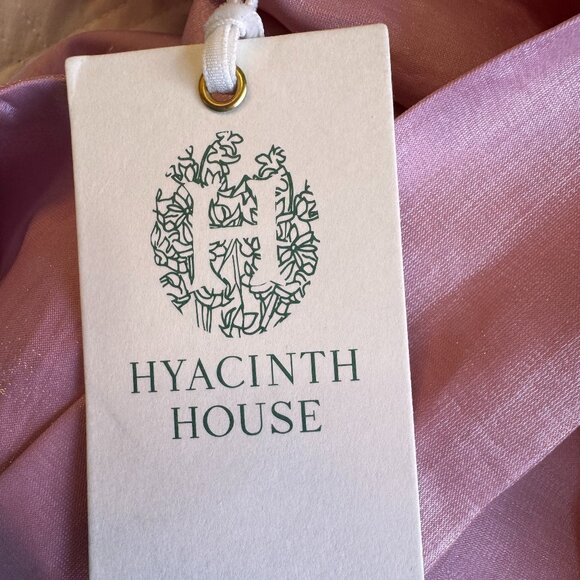 NEW Tuckernuck Hyacinth House Pink Bobbi Mini Dress with Bow at Back Size Large - Picture 9 of 9